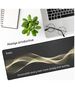 Hoco Mouse Pad 200x240mm pentru Gaming - Hoco Aurora (GM22) - Black 6931474799968 έως 12 άτοκες Δόσεις