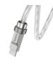 Hoco Cablu USB to Type-C PD100W, 1m - Hoco Solid (U113) - Silver 6931474790071 έως 12 άτοκες Δόσεις