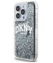 DKNY case for iPhone 15 Pro 6,1&quot; DKHCP15LLBNAEK black HC liquid glitters w arch logo black 3666339270773