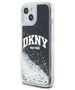 DKNY case for iPhone 15 Plus 6,7&quot; DKHCP15MLBNAEK black HC liquid glitters w arch logo 3666339270766