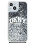 DKNY case for iPhone 15 Plus 6,7&quot; DKHCP15MLBNAEK black HC liquid glitters w arch logo 3666339270766