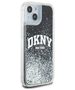 DKNY case for iPhone 15 Plus 6,7&quot; DKHCP15MLBNAEK black HC liquid glitters w arch logo 3666339270766