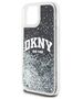 DKNY case for iPhone 15 Plus 6,7&quot; DKHCP15MLBNAEK black HC liquid glitters w arch logo 3666339270766