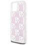 DKNY case for iPhone 15 6,1&quot; DKHCP15SLCPEPP white HC liquid glitters w checkered pattern 3666339271176