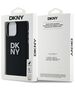 DKNY case for iPhone 15 Pro Max 6,7&quot; DKHCP15XSMCBSK black HC silicone w stack metal logo 3666339265328