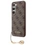 Guess case for Samsung Galaxy A35 GUHCSA35GF4GBR brown HC PU 4G with charm 3666339259648