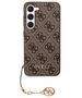 Guess case for Samsung Galaxy A35 GUHCSA35GF4GBR brown HC PU 4G with charm 3666339259648