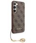 Guess case for Samsung Galaxy A35 GUHCSA35GF4GBR brown HC PU 4G with charm 3666339259648