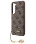 Guess case for Samsung Galaxy A35 GUHCSA35GF4GBR brown HC PU 4G with charm 3666339259648