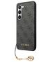 Guess case for Samsung Galaxy A55 GUHCSA55GF4GGR black HC PU 4G with charm 3666339259679