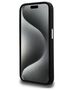 Karl Lagerfeld case for iPhone 15 Pro 6,1&quot; KLHCP15LSCMSMVK black HC silicone sign metal logo 3666339253363