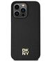 DKNY case for iPhone 15 Pro Max 6,7&quot; DKHMP15XPSHRPSK black HC Magsafe pu repeat pattern w stack logo 3666339261542