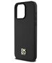 DKNY case for iPhone 15 Pro Max 6,7&quot; DKHMP15XPSHRPSK black HC Magsafe pu repeat pattern w stack logo 3666339261542