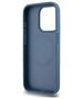 DKNY case for iPhone 15 Pro 6,1&quot; DKHMP15LPSHRPSB blue HC Magsafe pu repeat pattern w stack logo 3666339261672