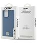 DKNY case for iPhone 15 Pro Max 6,7&quot; DKHMP15XPSHRPSB brown HC Magsafe pu repeat pattern w stack logo 3666339261689