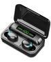 Wireless in-ear headphones Bluetooth 5.0 HF TWS F9-5 with display black 5904161115007