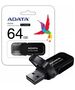 Adata 64GB Memory Stick - Adata UV240 (AUV240-64G-RBK) - Black 4713218465405 έως 12 άτοκες Δόσεις