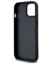 DKNY case for iPhone 15 6,1&quot; DKHMP15SPSOSPK black HC Magsafe pu repeat pattern w bottom stripe 3666339262211