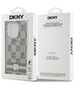 DKNY case for iPhone 15 Pro Max 6,7&quot; DKHMP15XHCPTSE pink HC Magsafe pc tpu checkered pattern w printed stripes 3666339269524