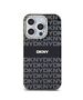 DKNY case for iPhone 15 Pro 6,1&quot; DKHMP15LHRHSEK HC Magsafe pc tpu repeat texture pattern w stripe 3666339268114