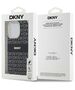 DKNY case for iPhone 15 Pro 6,1&quot; DKHMP15LHRHSEK HC Magsafe pc tpu repeat texture pattern w stripe 3666339268114