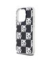 DKNY case for iPhone 15 Pro 6,1&quot; DKHCP15LHDLCEK black HC PC TPU checkered pattern 3666339268251