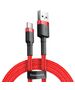 Baseus Cablu USB la Type-C, QC3.0, 2A, 2m - Baseus Cafule (CATKLF-C09)  - Red 6953156278226 έως 12 άτοκες Δόσεις