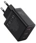 Baseus GaN Charger, 2x USB, Type-C, Fast Charging, 30W - Baseus (P10111402113-00) - Cluster Black 6932172651138 έως 12 άτοκες Δόσεις