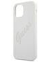 Original Case IPHONE 12 PRO MAX Guess Hardcase Script Vintage (GUHCP12LLSVSCR) gray 3700740495117