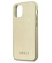 Original Case IPHONE 12 MINI Guess Hardcase Iridescent (GUHCP12SIGLGO) gold 3700740481363