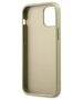 Original Case IPHONE 12 MINI Guess Hardcase Iridescent (GUHCP12SIGLGO) gold 3700740481363