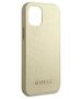 Original Case IPHONE 12 MINI Guess Hardcase Iridescent (GUHCP12SIGLGO) gold 3700740481363