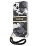 Original Case IPHONE 13 MINI Guess Hardcase Camo Strap Collection (GUHCP13SKCABBK) black 3666339023119