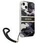 Original Case IPHONE 13 MINI Guess Hardcase Camo Strap Collection (GUHCP13SKCABBK) black 3666339023119