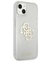 Original Case IPHONE 13 MINI Guess Hard Case Glitter 4G Big Logo (GUHCP13SPCUGL4GTR) transparent 3666339024512