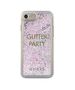 Original Case IPHONE SE 2022 / SE 2020 / 7 / 8 Guess Hard Case Liquid Glitter Party (GUHCP7GLUQPU) purple 3700740398289