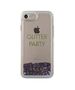 Original Case IPHONE SE 2022 / SE 2020 / 7 / 8 Guess Hard Case Liquid Glitter Party (GUHCP7GLUQPU) purple 3700740398289