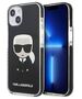 Original Case IPHONE 13 MINI Karl Lagerfeld Hardcase Iconik Karl (KLHCP13STPEIKK) black 3666339048402