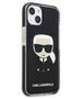 Original Case IPHONE 13 MINI Karl Lagerfeld Hardcase Iconik Karl (KLHCP13STPEIKK) black 3666339048402