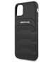 Case IPHONE 11 Mercedes AMG Hardcase Leather Debossed Lines (AMHCN61GSEBK) black 3666339014261