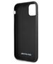 Case IPHONE 11 Mercedes AMG Hardcase Leather Debossed Lines (AMHCN61GSEBK) black 3666339014261