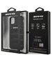 Case IPHONE 11 Mercedes AMG Hardcase Leather Debossed Lines (AMHCN61GSEBK) black 3666339014261