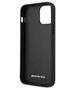 Case IPHONE 12 PRO MAX Mercedes AMG Hardcase Leather Debossed Lines (AMHCP12LGSEBK) black 3666339013943