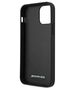 Case IPHONE 12 MINI Mercedes AMG Hardcase Leather Debossed Lines (AMHCP12SGSEBK) black 3666339013929