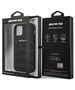 Case IPHONE 12 MINI Mercedes AMG Hardcase Leather Debossed Lines (AMHCP12SGSEBK) black 3666339013929