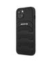 Case IPHONE 13 MINI Mercedes AMG Hardcase Leather Debossed Lines (AMHCP13SGSEBK) black 3666339018931