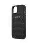 Case IPHONE 13 MINI Mercedes AMG Hardcase Leather Debossed Lines (AMHCP13SGSEBK) black 3666339018931