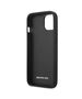 Case IPHONE 13 MINI Mercedes AMG Hardcase Leather Debossed Lines (AMHCP13SGSEBK) black 3666339018931