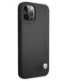 Original Case IPHONE 12 PRO MAX BMW Hardcase Leather Deboss (BMHCP12LRCDPK) black 3666339010768