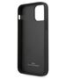 Original Case IPHONE 12 PRO MAX BMW Hardcase Leather Deboss (BMHCP12LRCDPK) black 3666339010768